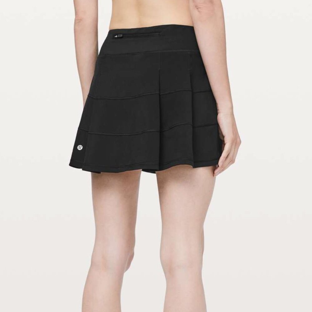 Lululemon Pace Rival Skirt (Tall) *4-way Stretch 15" Size 6 Black